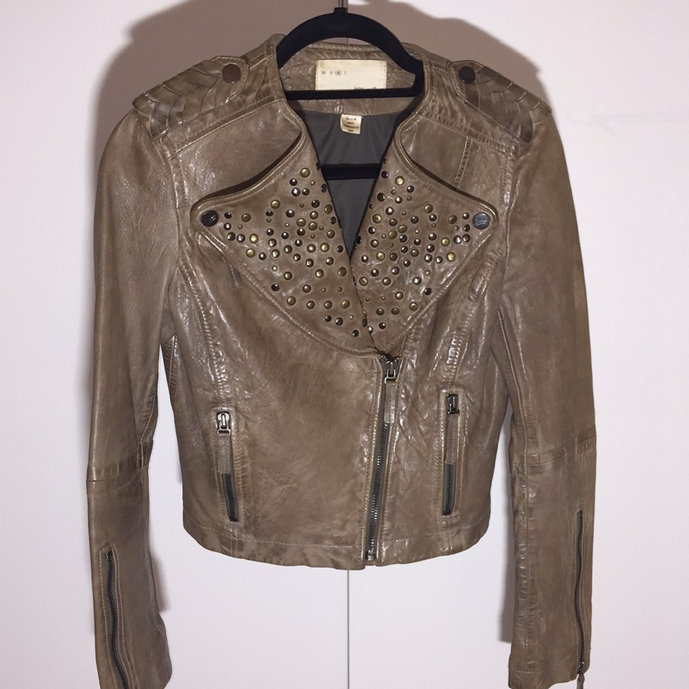 William Rast leather jacket